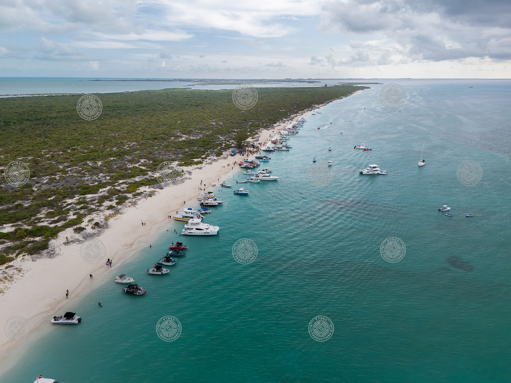 Drone shot of Caribbean House Evolution 2025