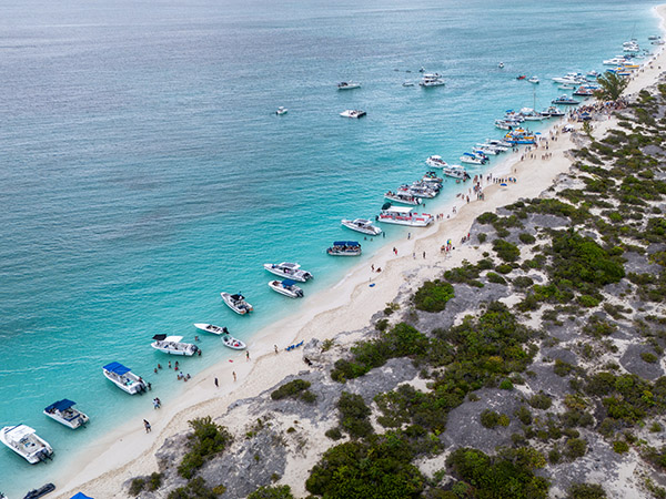 Drone shot of Caribbean House Evolution 2025