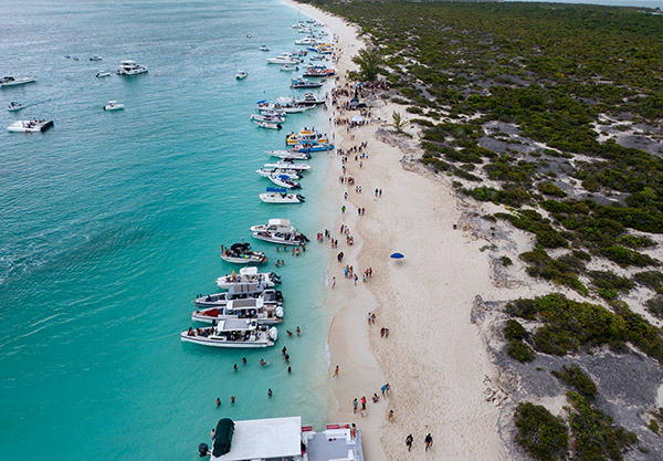 Drone shot of Caribbean House Evolution 2025