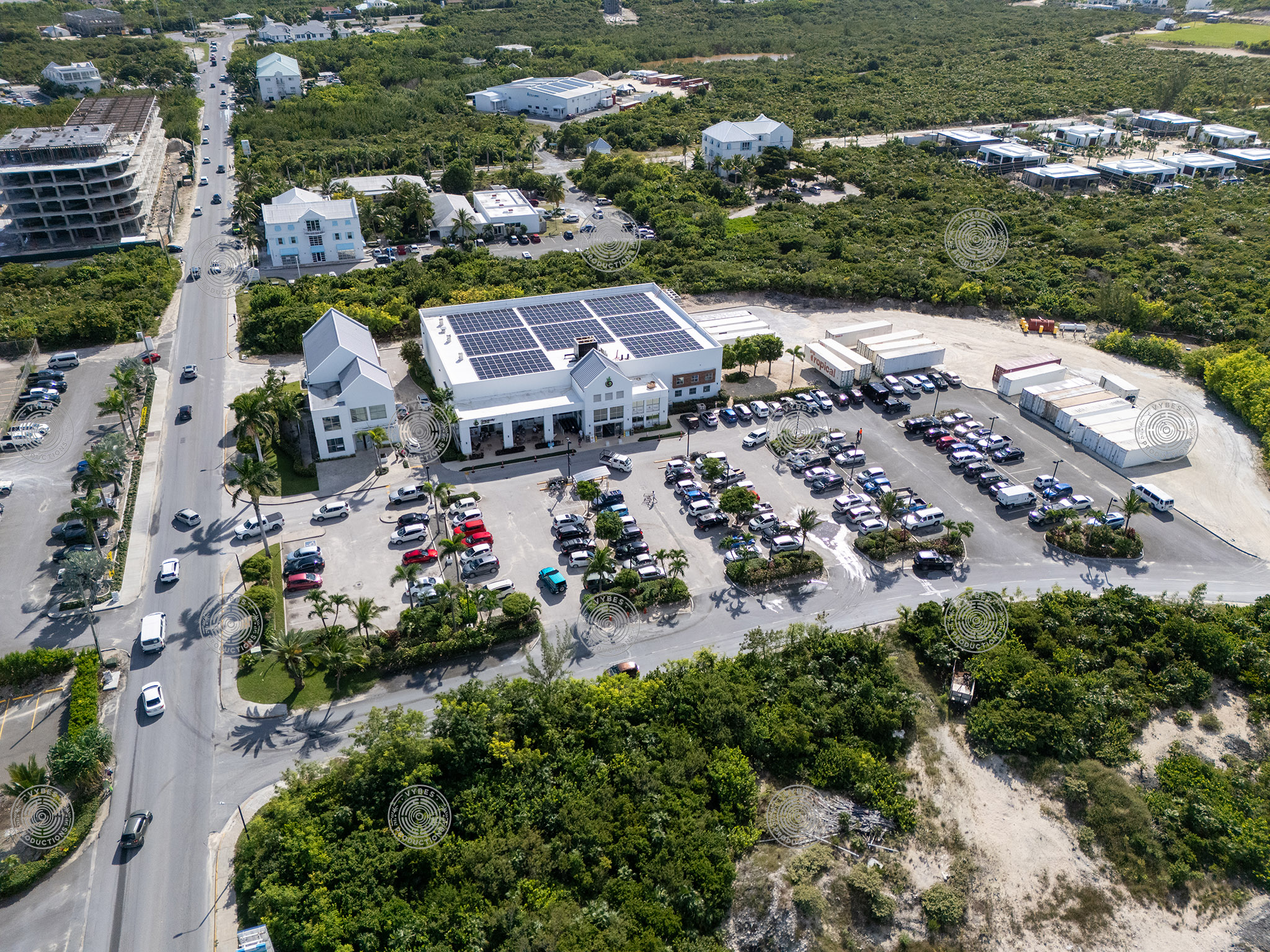 Aerial view of Graceway Gourmet