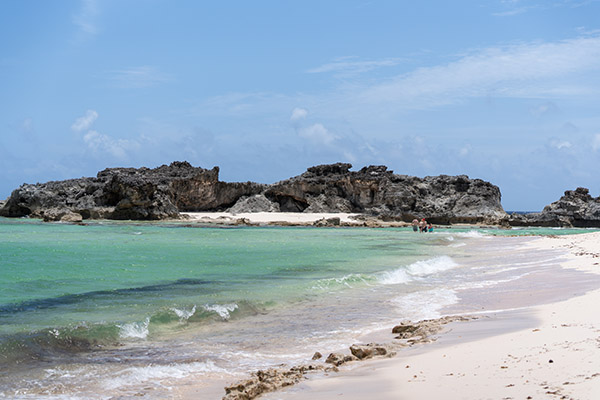 View of Dragon Cay from Mudjin Harbor, Middle Caicos