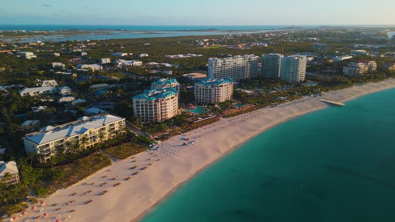 Aerial view of Seven Stars Resort and the Ritz-Carlton