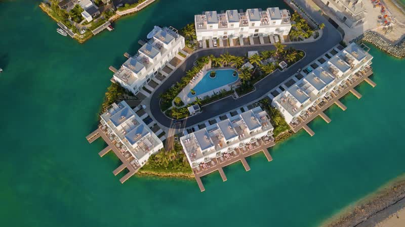 Aerial view of South Bank Resort
