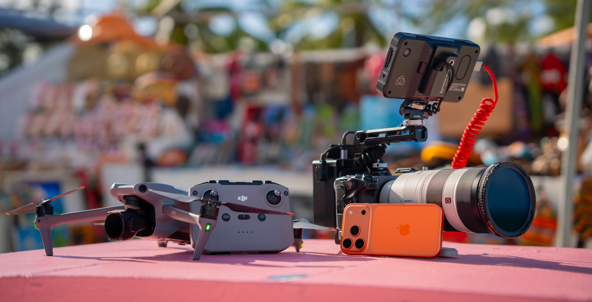 Vybes Studio professional camera and drone equipment